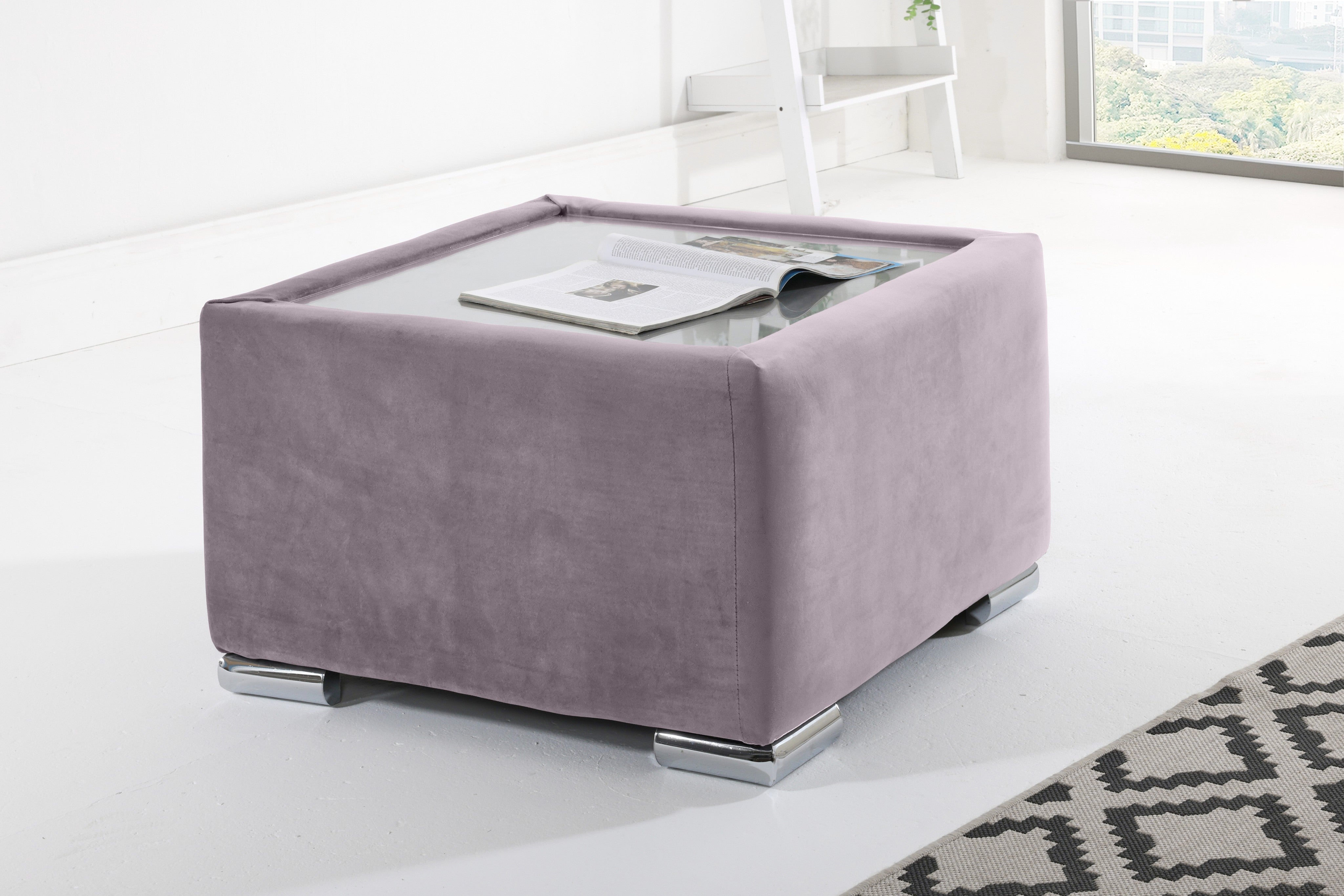 Verona Plush Corner Scatterback + Diamonds