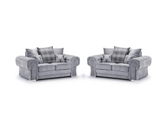 Verona 2+2 Sofa Set Grey