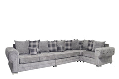 Verona 6 Seater - Left Hand - Chenille