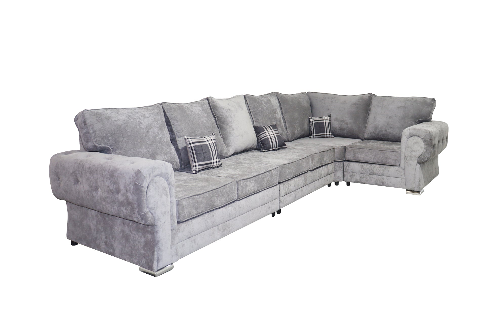 Verona 6 Seater - Left Hand - Chenille